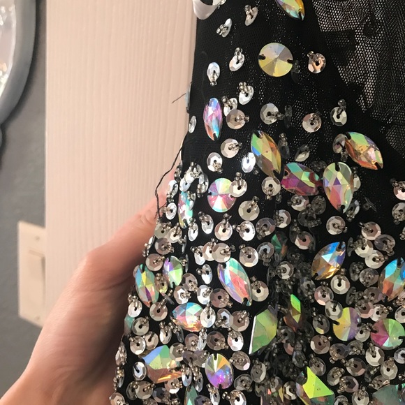 Envious Couture Prom Dress Size 10 - Picture 7 of 8